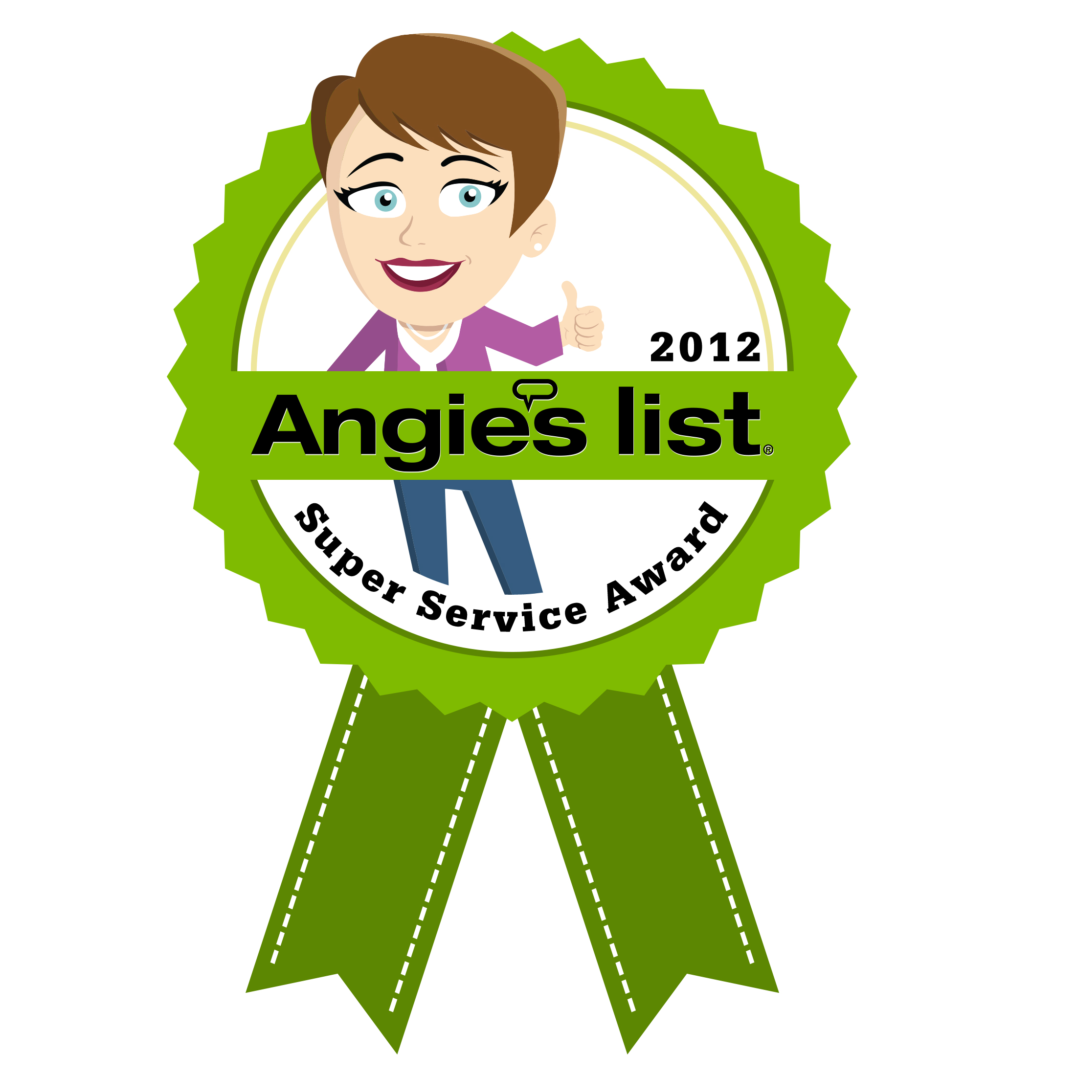 MP Won Angie’s List 2012 Super Service Award!